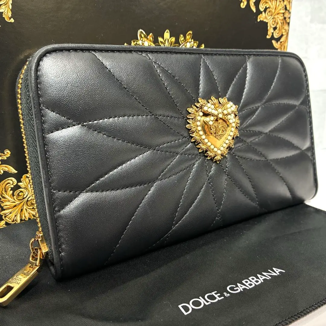 Dolce&Gabbana ハート　キルティング 三つ折り財布 2025年最新】ドルガバ 財布 ハートの人気アイテム - メルカリ