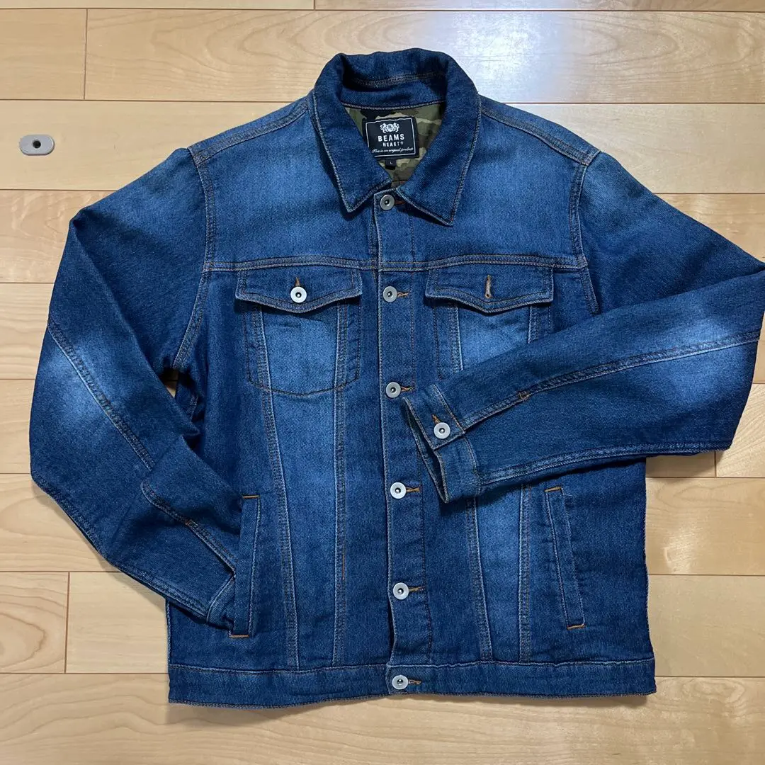 BEAMS ダークブルー Gジャン・デニムジャケット BEAMS - BEAMS LIGHT Gジャン デニムジャケットの通販 by
