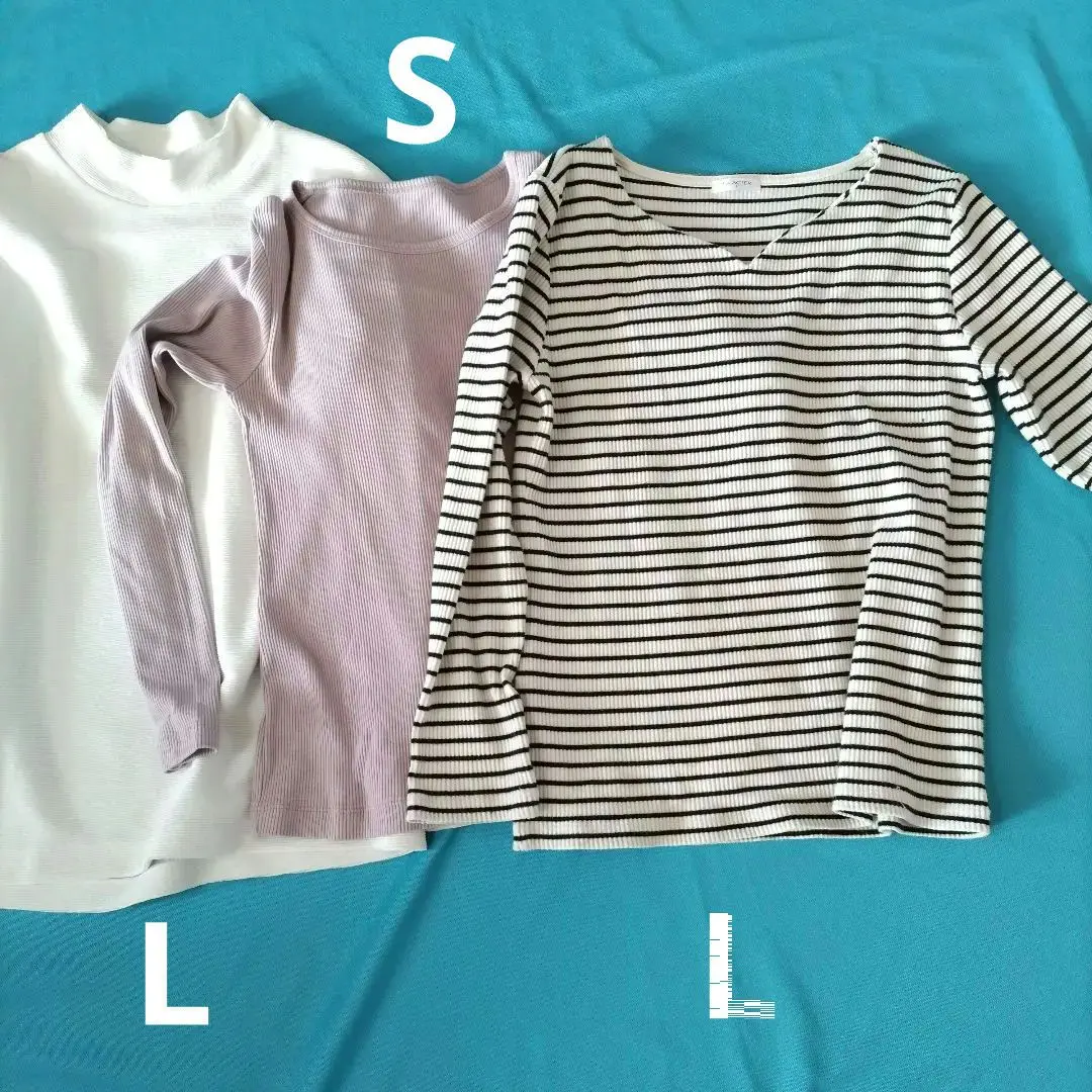 長袖針織衫3件 的縮圖