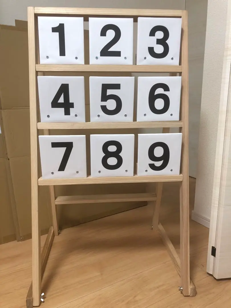 手作りストラックアウト お待たせいたしました！ご要望にお答えして、ストラックアウトの