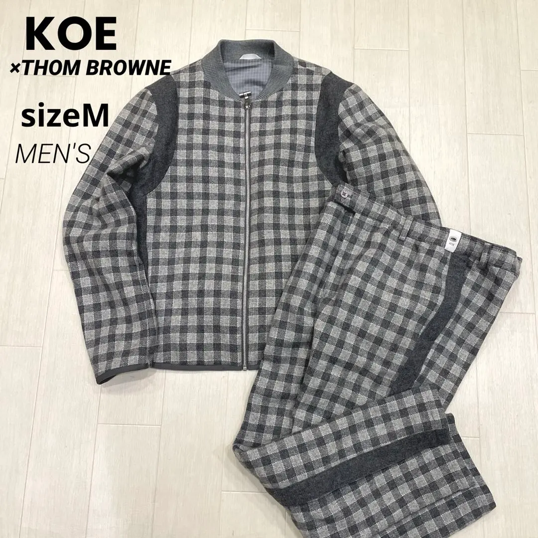 KOE × THOM BROWNE セットアップ 2025年最新】koe×THOM BROWNEの人気アイテム - メルカリ