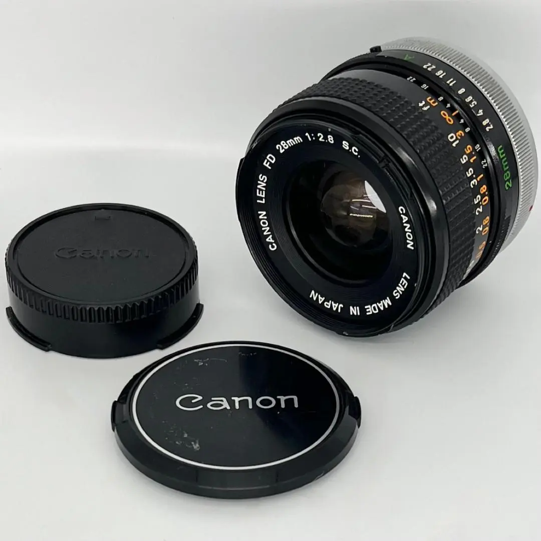 Canon FD 28mm F2 S.S.C. 単焦点レンズ
