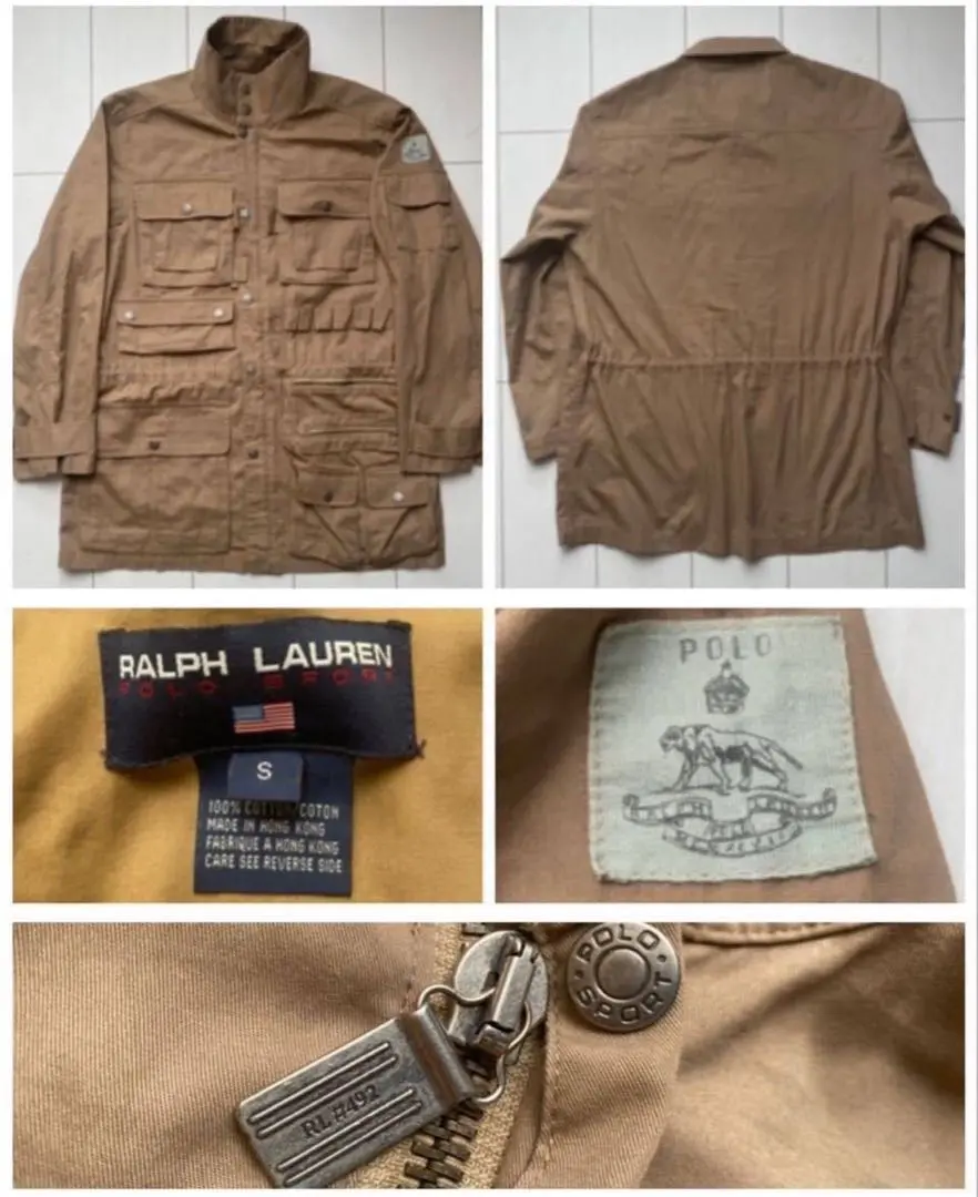 Polo by Ralph Lauren ベージュジャケット L 名作 Polo Ralph ジャケット ベージュ Lauren ジャケット