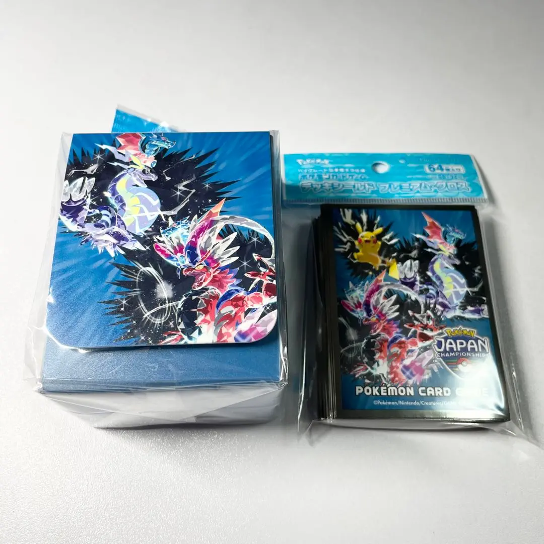 pjcs2024 サプライ　未開封品 プレイマット　スリーブ デッキケース ポケモンカード PJCS2024 プレイマット デッキシールド デッキ