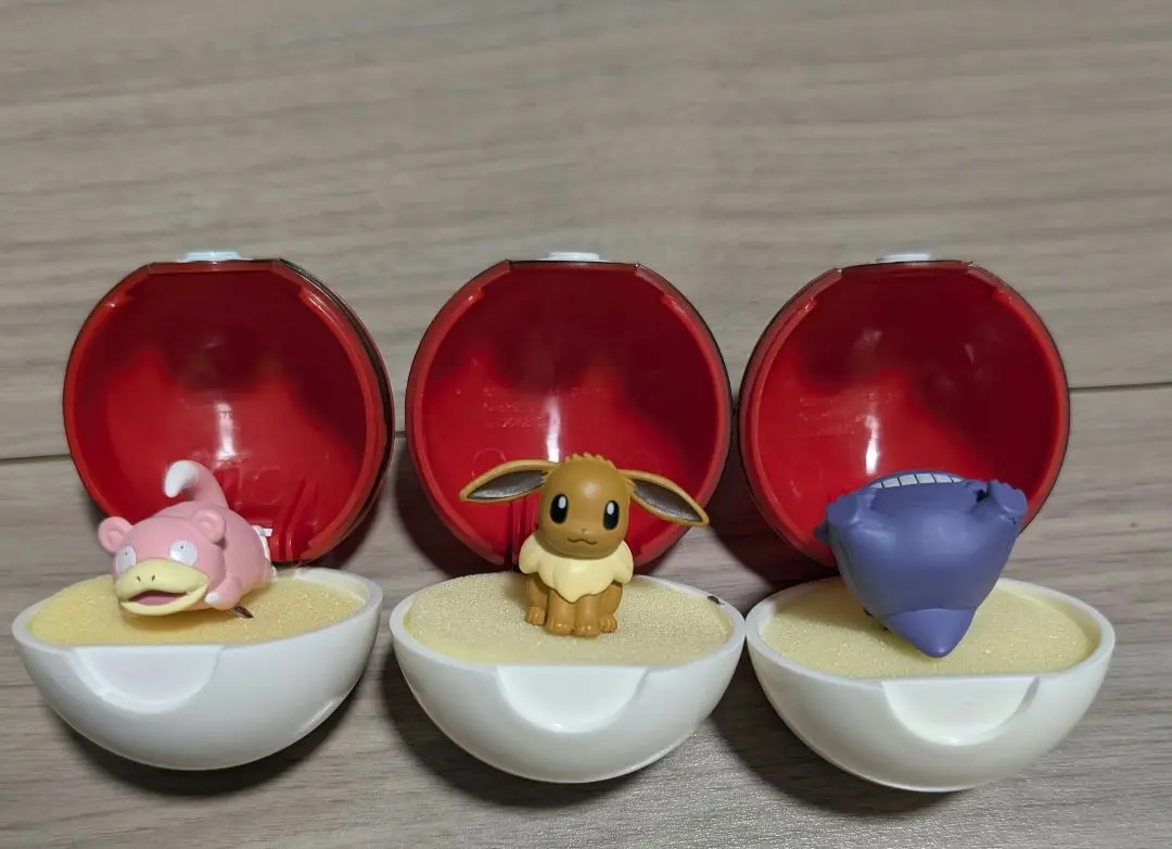 Thumbnail of Pokemon rings, set of 3