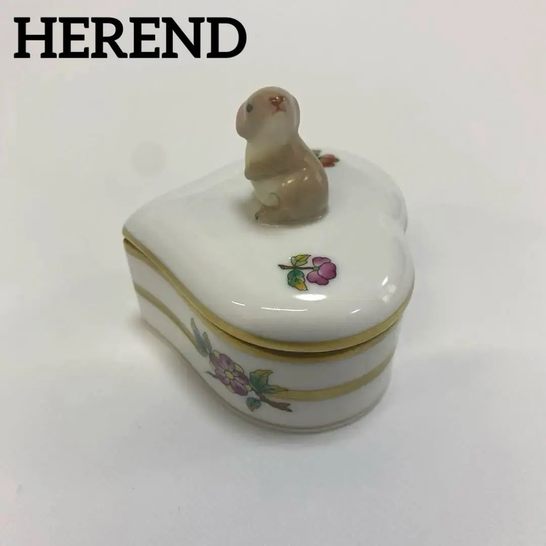 希少　ヘレンド　卵形置物 希少 ヘレンド 卵形置物 - 小物入れ