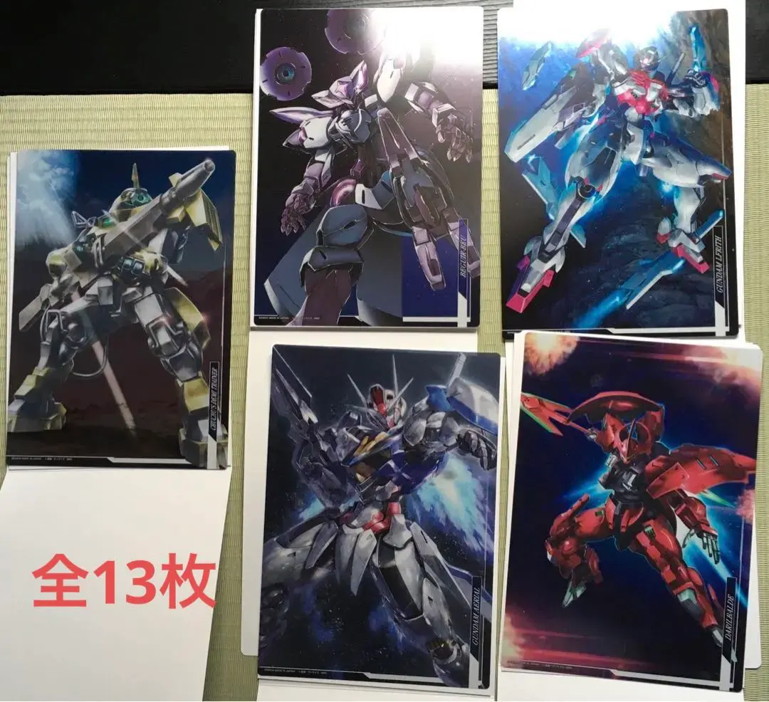 Thumbnail of Mobile Suit Gundam: The Witch from Mercury Jumbo Carddass Metallic Poster A5 Size