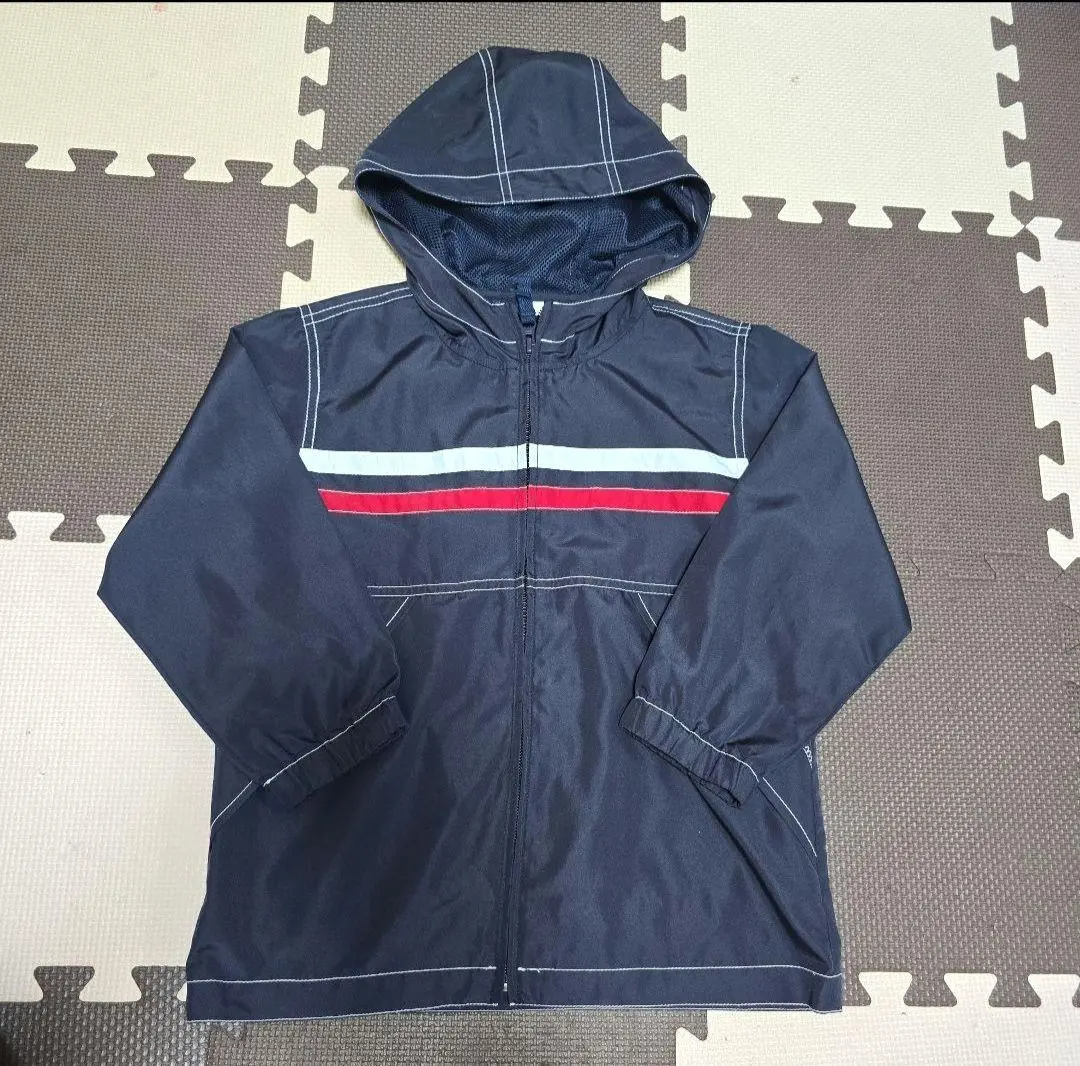 Thumbnail of Raincoat, rain gear, outerwear, jumper, nylon, boy, size 110, autumn wear