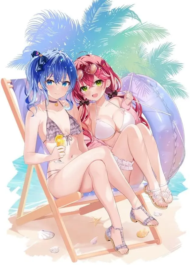 Thumbnail of Sakura Miko Hoshimachi Suisei Acrylic Stand