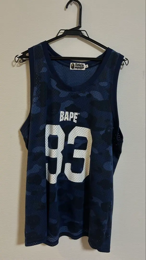 A BATHING APE アベイシングエイプ バスケットボール ゲームシャツ A BATHING APE アベイシングエイプ バスケットボール ゲームシャツ