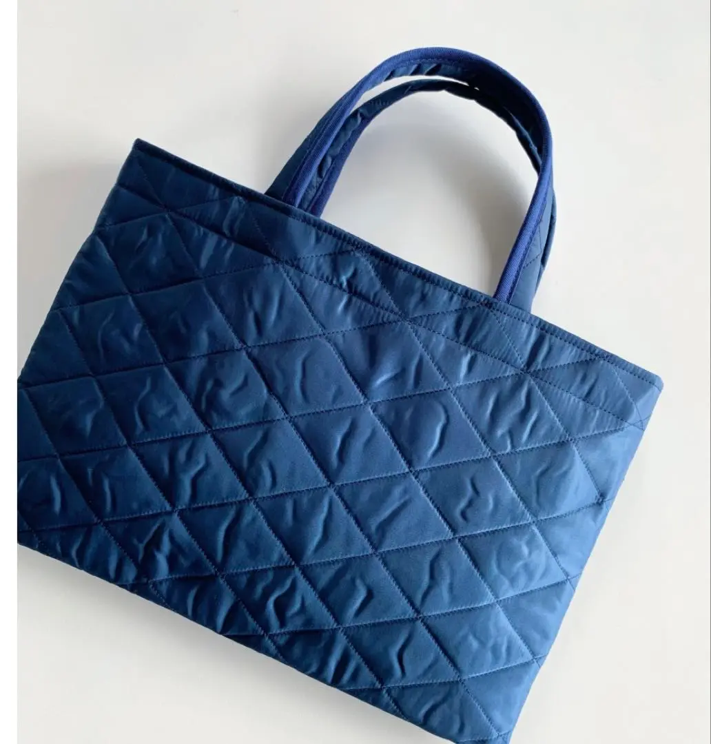 ゆさんBIBI soeursキルティング トートバッグ BIBI bag. “MIDDLE” quilting cloth Black | B I B I soeurs