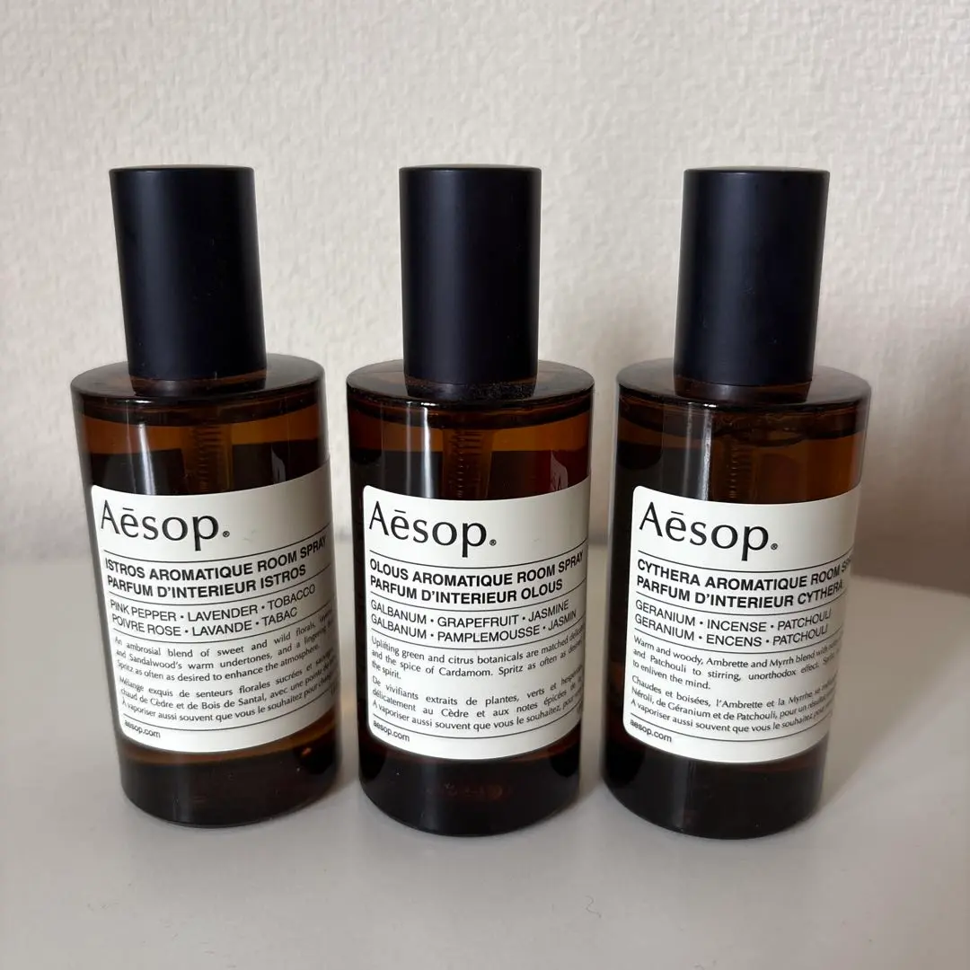 2025年最新】aesop ルームスプレー トリオの人気アイテム - メルカリ