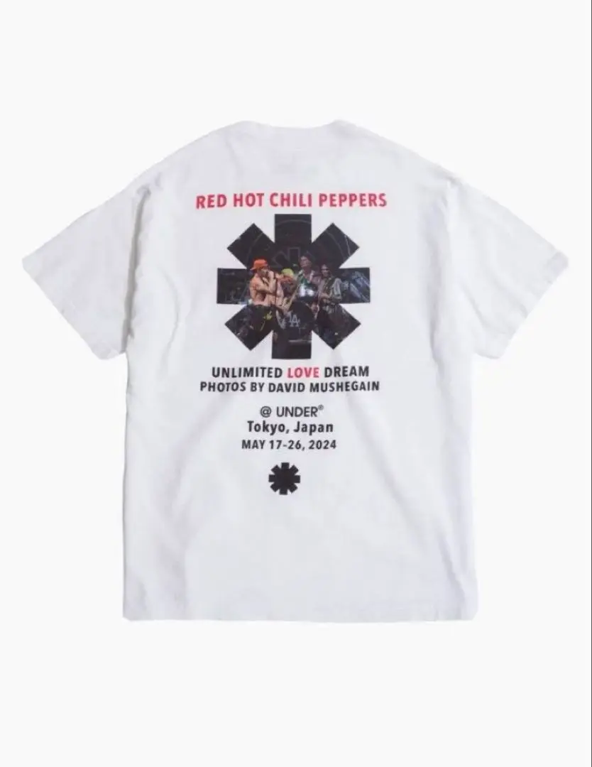限定完売ロンハーマン×レッチリsize SロングTシャツ白フロント右腕プリント m68992205354_1.jpg?1754544838