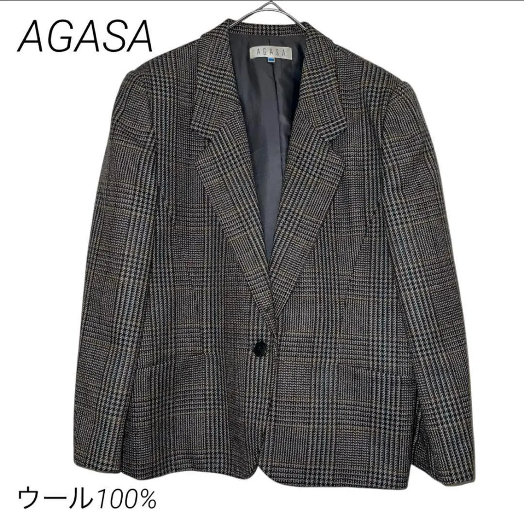 Thumbnail of Excellent Condition [AGASA] Renown Checkered Tailored Jacket M