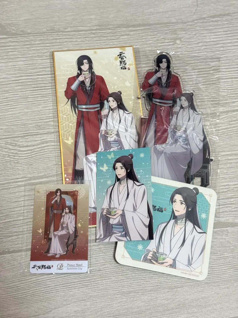 天官賜福　サンシャインプリンスホテル　アクリルスタンド 極楽坊に泊まれる「天官賜福×サンシャインシティプリンスホテル