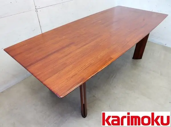 カリモク 「ビベンテ」 最高級ローズウッド材ダイニングテーブル　W200cm カリモク karimoku / Japan ビベンテ 花梨 ダイニングテーブル