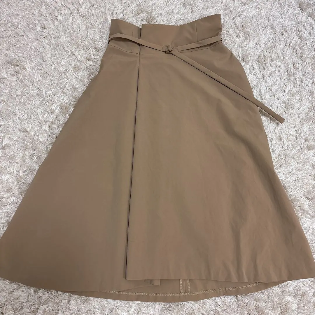 Thumbnail of Jewel Changes Skirt, Beige, Size 36, A-line