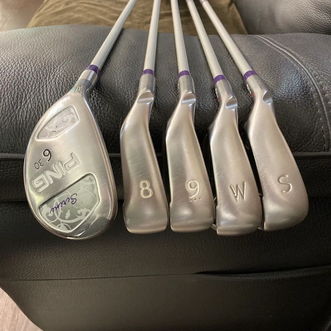 豪華レディース左レフティPING SERENE 10本セットセリーヌ