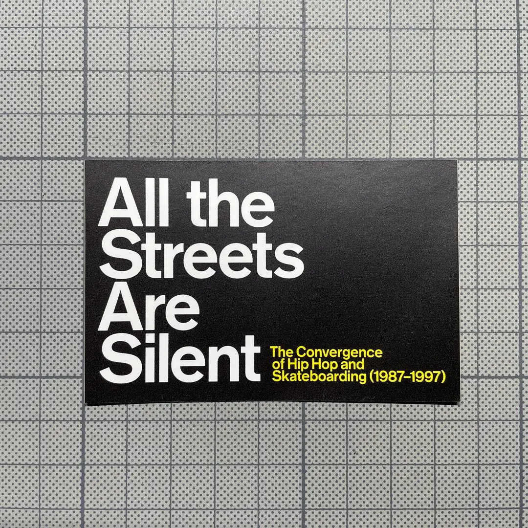 絶版‼️ All the Streets Are Silent パンフレット 絶版‼️ All the Streets Are Silent パンフレット