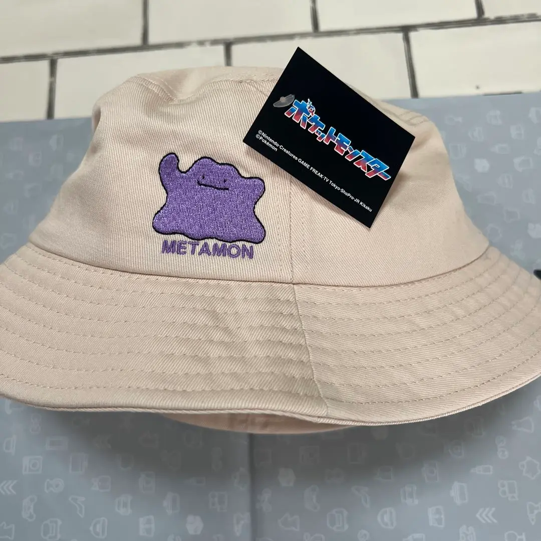 【新品】ポケモン　メタモン　バケット　ハット　帽子　3種類セット 新品】ポケモン メタモン バケット ハット 帽子 3種類セット