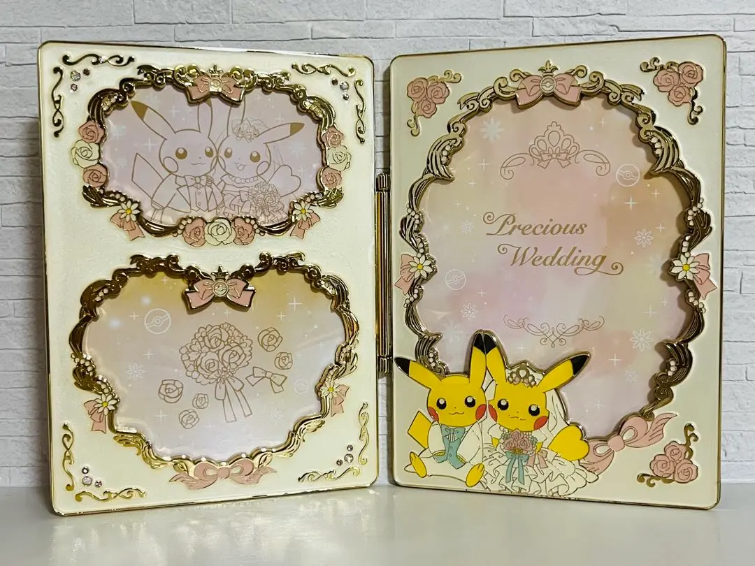 ポケモンピカチュウ　写真立て　precious Wedding 結婚記念用 一 番 安いおもちゃ・ホビー・グッズ - Precious Wedding フォト