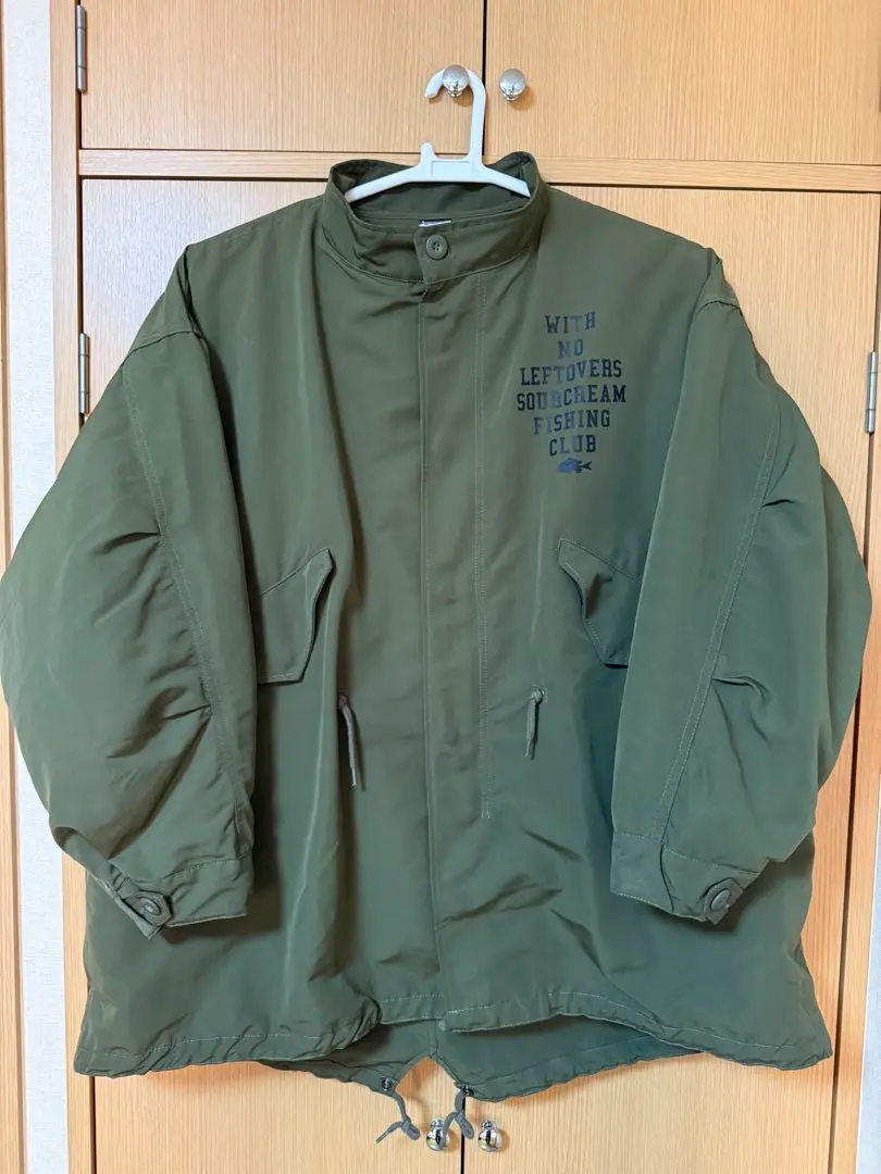 Sourcream FISH JACKET サワークリーム ミリタリージャケット Sourcream｜サワークリームのジャケット/アウター通販 - ZOZOTOWN