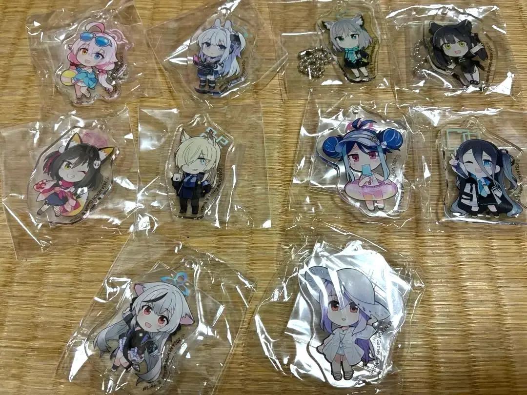 Thumbnail of Blue Archive Fes! 3rd Sensei 2024 Mini Character Acrylic Keyholder Set of 10