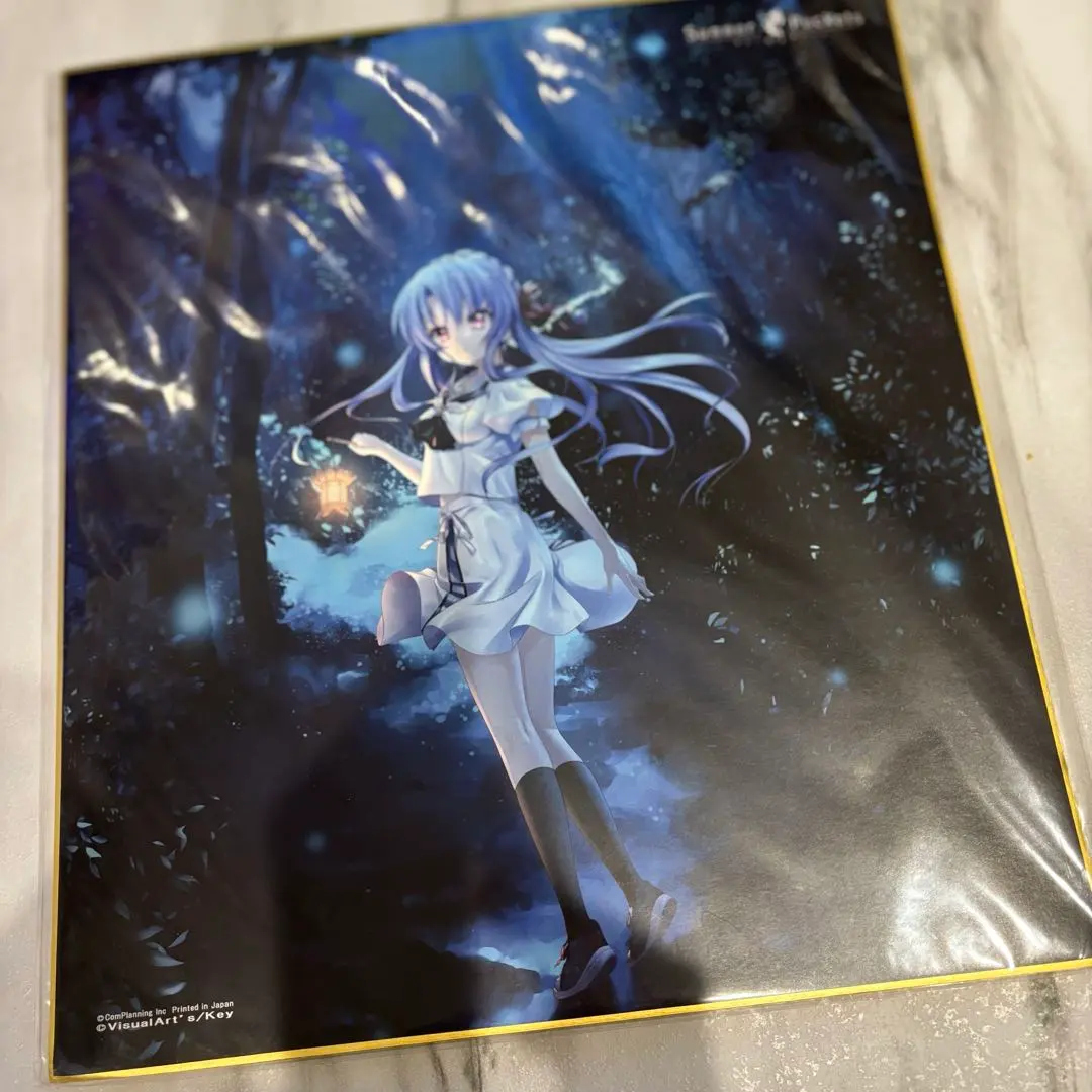 Thumbnail of Summer Pockets Sorakado Ao Shiki-shi (Colored Paper) Key Visual