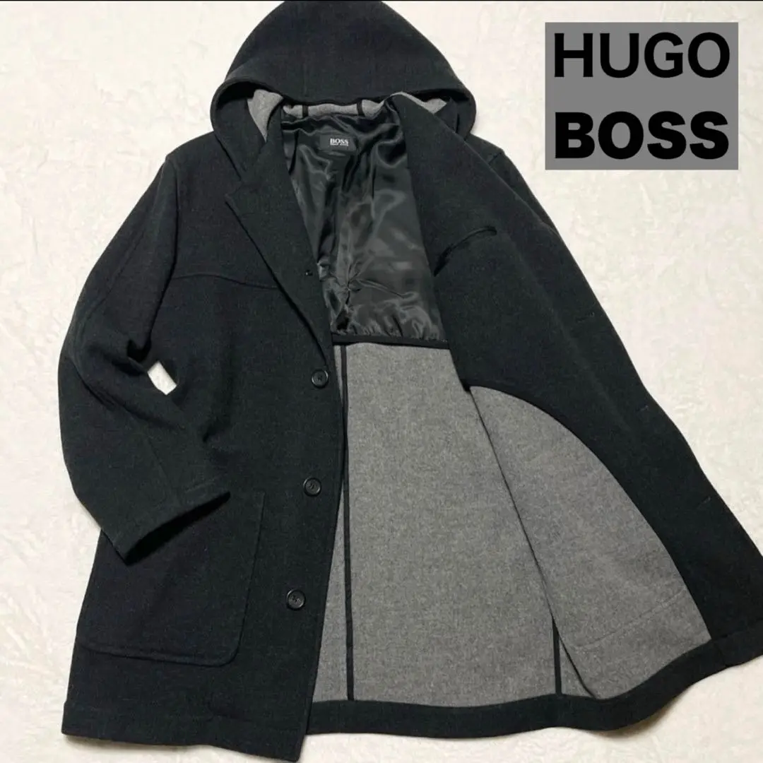 未使用品★定価14.3万★HUGO BOSS ヒューゴボス ダッフルコート 50 2025年最新】ヒューゴボス ダッフルコートの人気アイテム - メルカリ