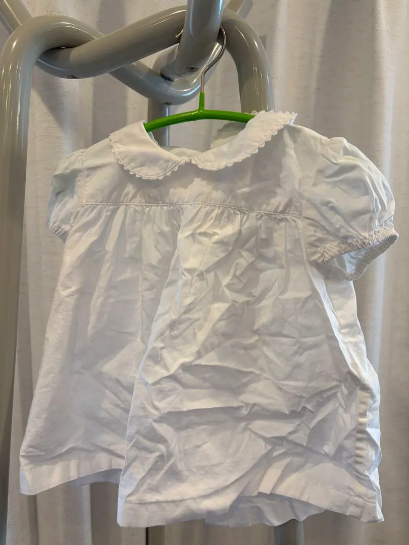 Thumbnail of Ralph Lauren 24M White Shirt with Collar - Ralph Lauren