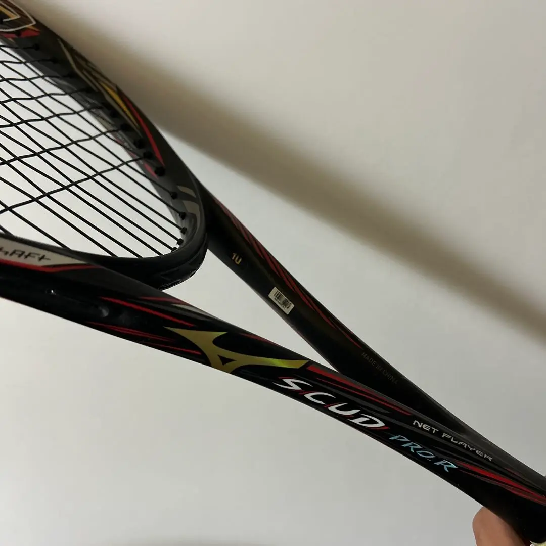SCUD PRO-R 0U　黒 テニスショップRyo ソフトテニスラケット ミズノ(MIZUNO) SCUD