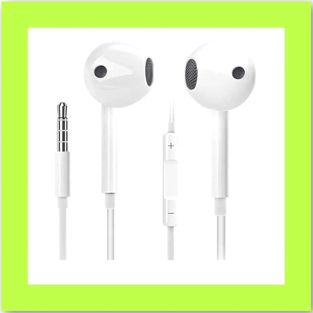 iPhone 耳機 有線 iPhone 耳機 帶遙控器 帶麥克風 的縮圖