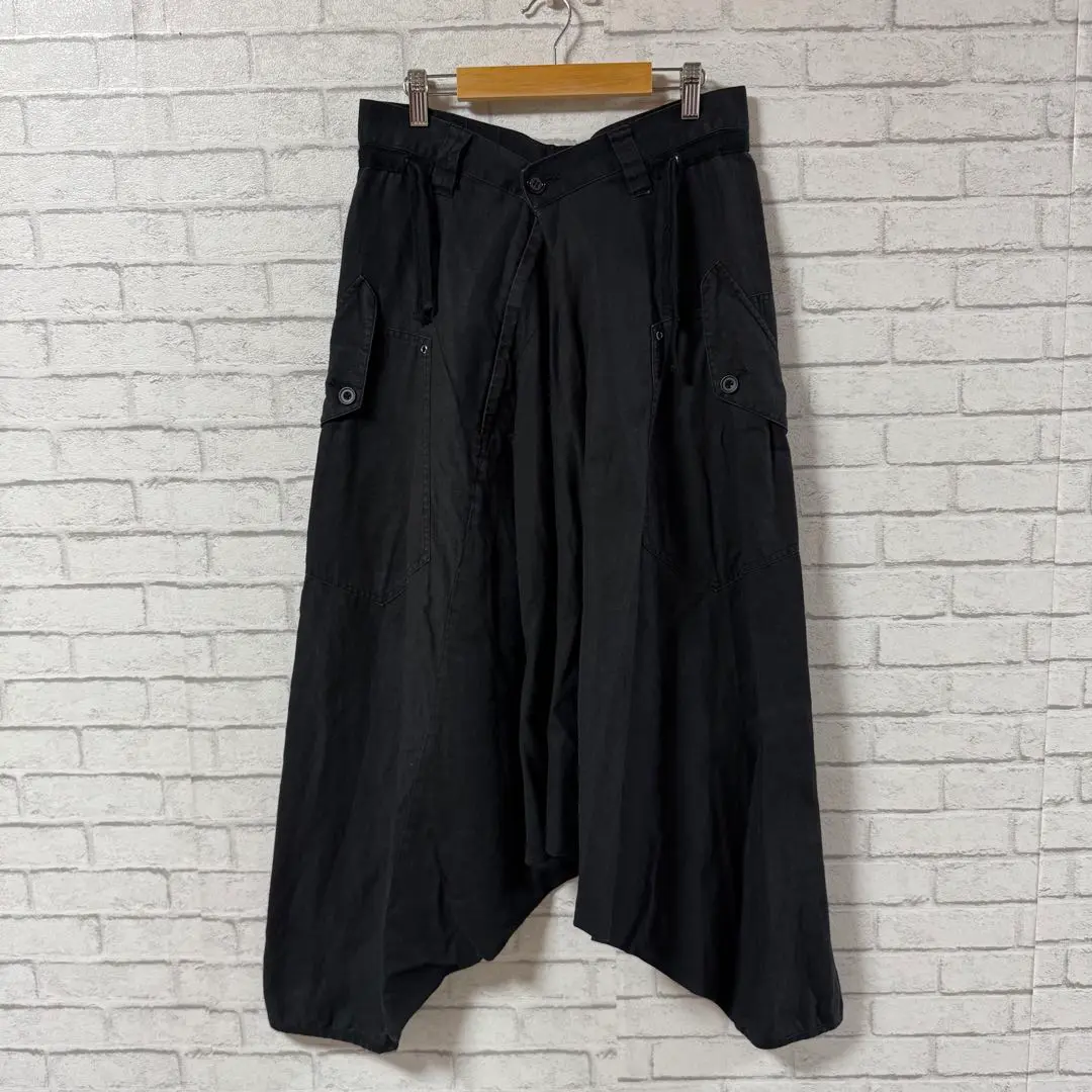 PPFM サルエルパンツ Y2K ショートパンツ カジュアル　黒 M 2025年最新】PPFM カラー：ブラック系 サルエルパンツの人気