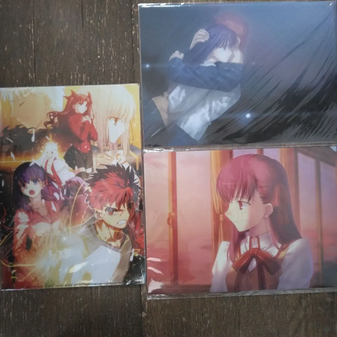 Thumbnail of Fate/stay night Clear File 3-set x 3 (9-piece set) Unopened