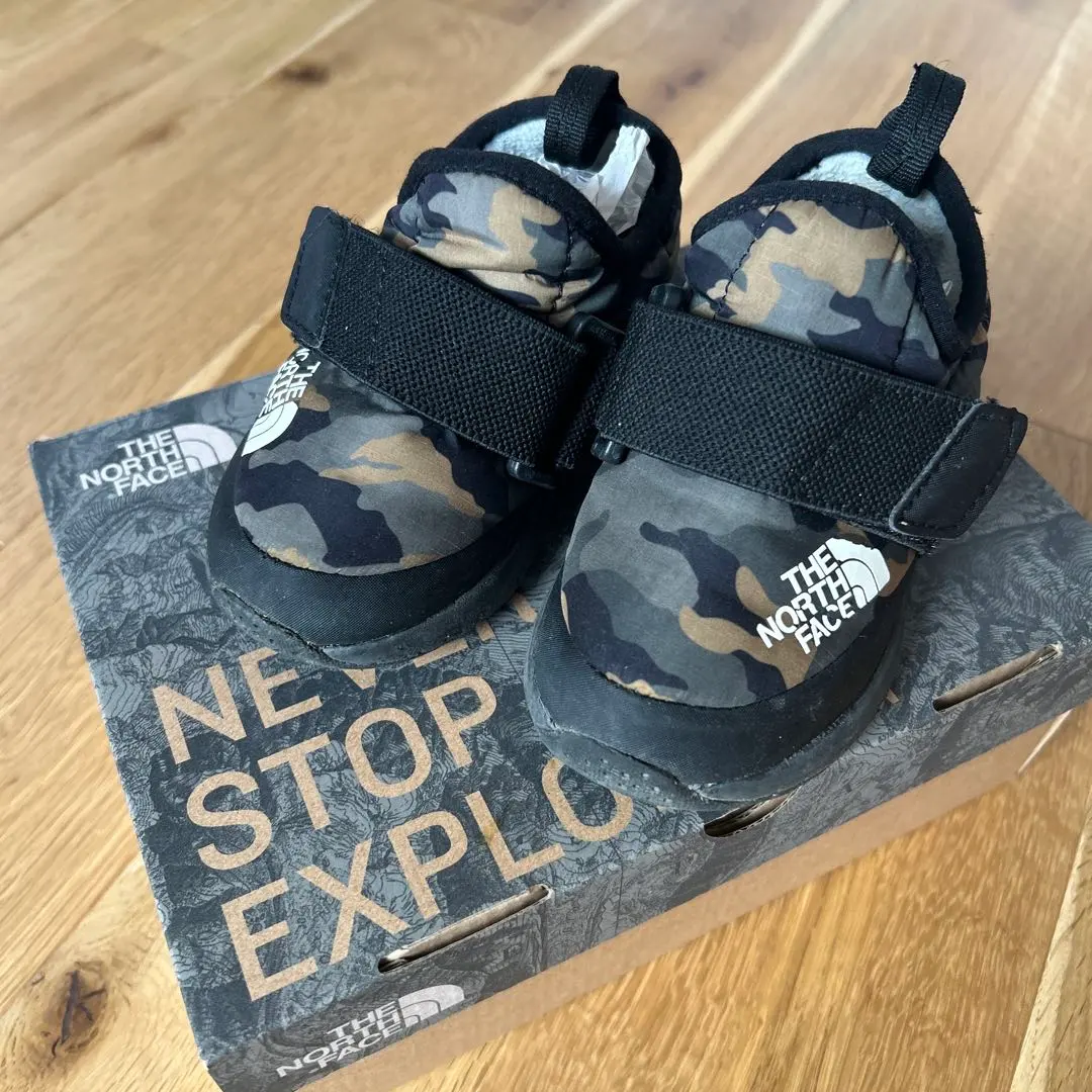 Thumbnail of THE NORTH FACE Nuptse Bootie Baby 14.0cm Camo