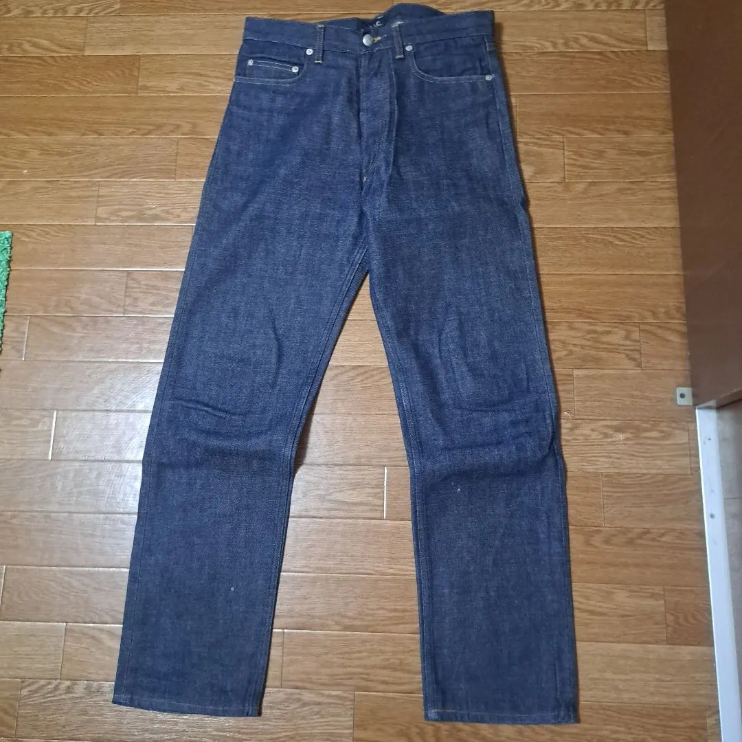 A.P.C. 直筒牛仔褲 32 深藍色 的縮圖