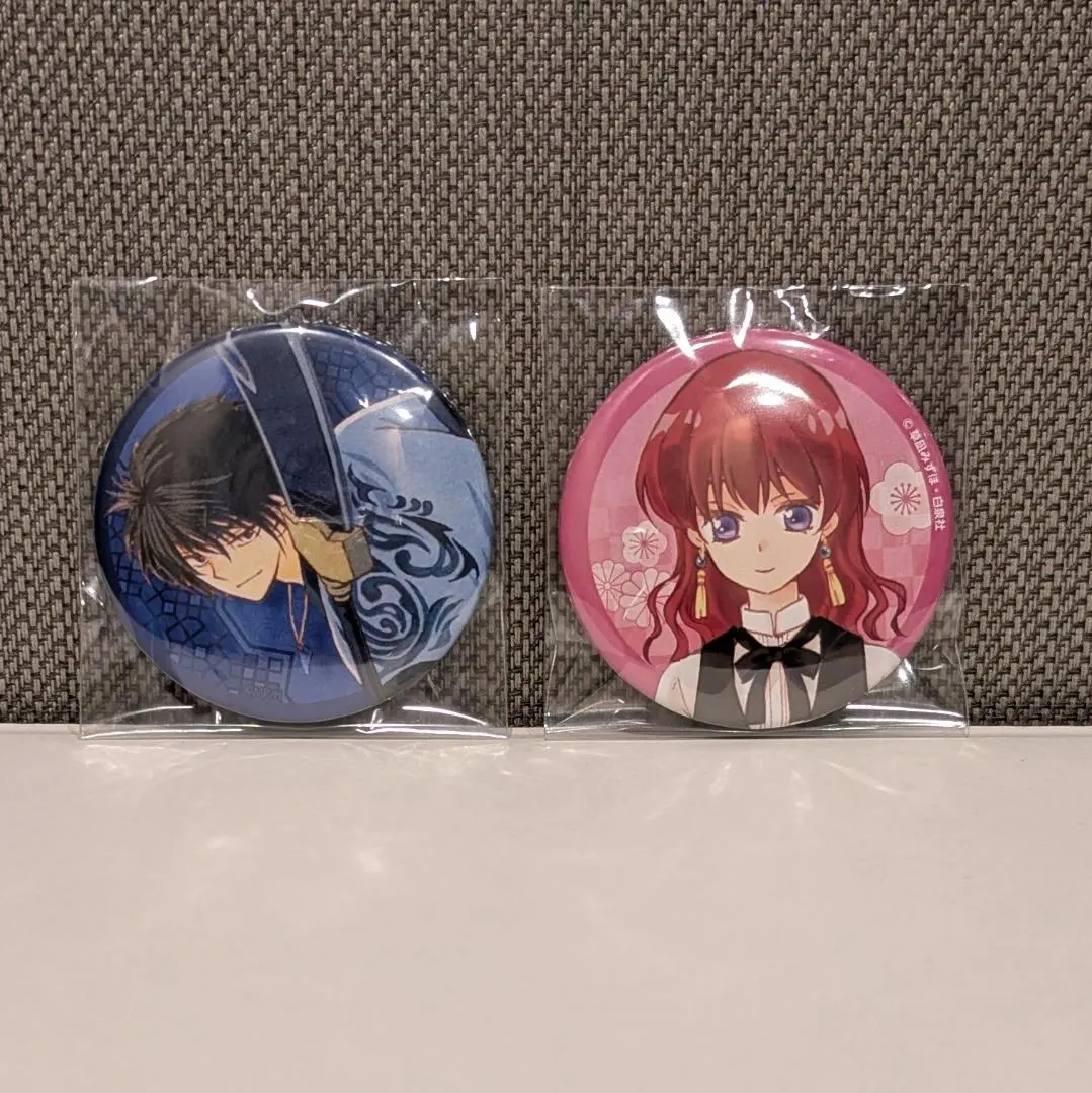 Thumbnail of Anonymous Delivery Yona of the Dawn Oharagaten Exhibition Collaboration Cafe Can Badge Hak Flower and Dream Yona Cafe