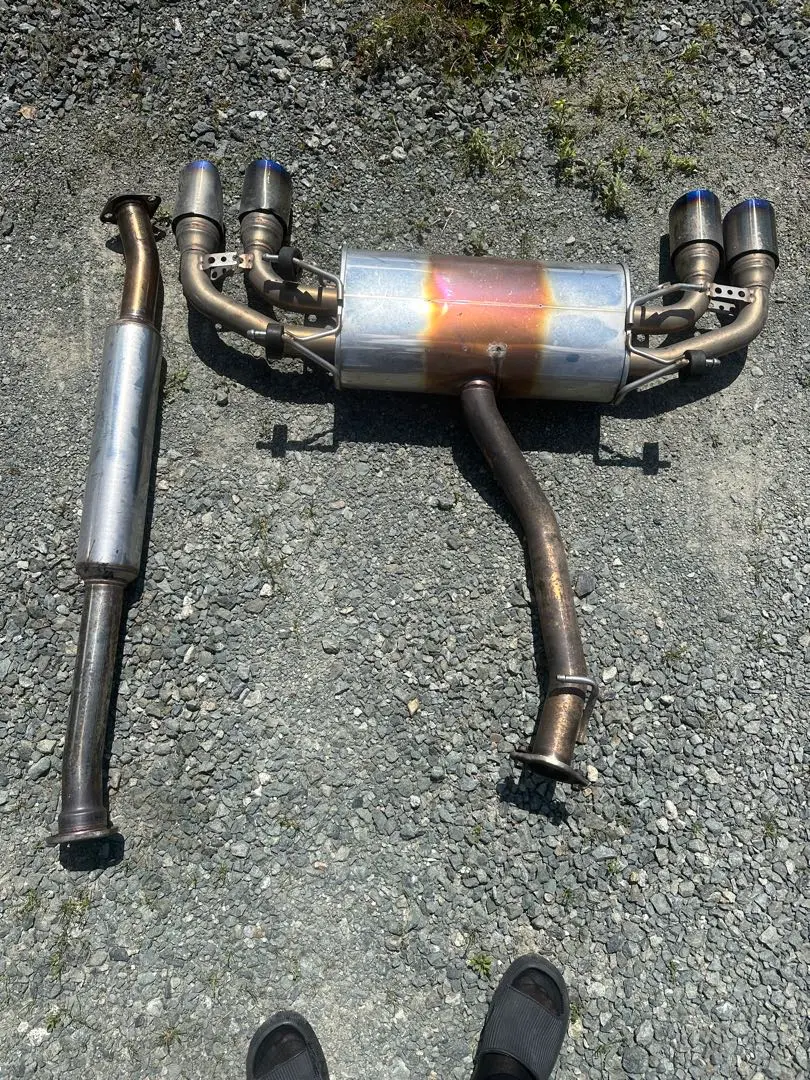 86zn6 Regu.R チタンマフラー フランジ付き