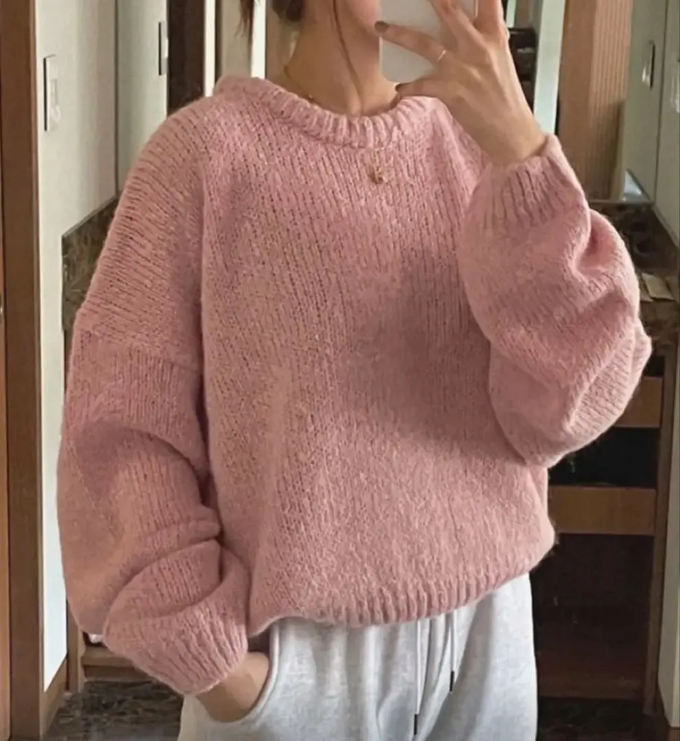 Thumbnail of DAZY Drop Shoulder Knit Sweater SHEIN