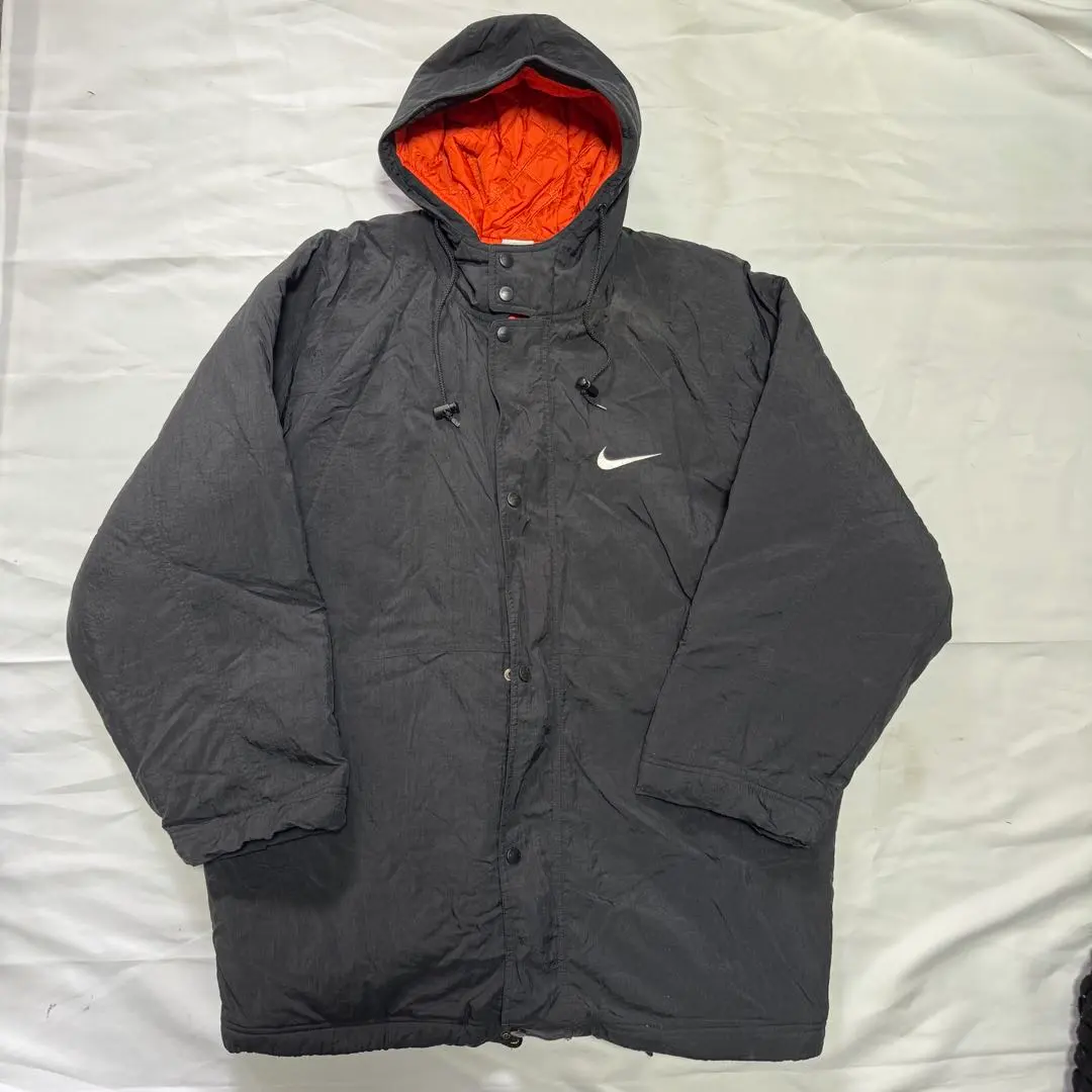 NIKE 90年代 長椅外套 絎縫 舊款 黑色 的縮圖