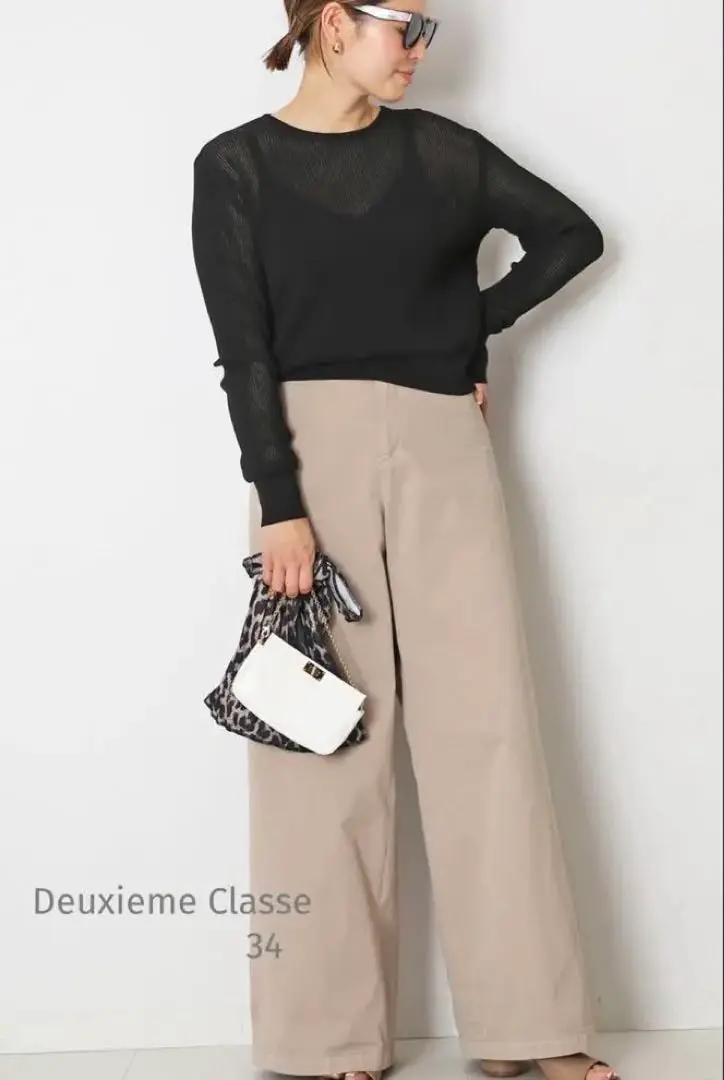 新品タグ付き✨23SS　定価3.6万　ドゥーズィエムクラス　Bitchinパンツ Shake code パンツ（その他パンツ）｜MUSE de Deuxieme Classe