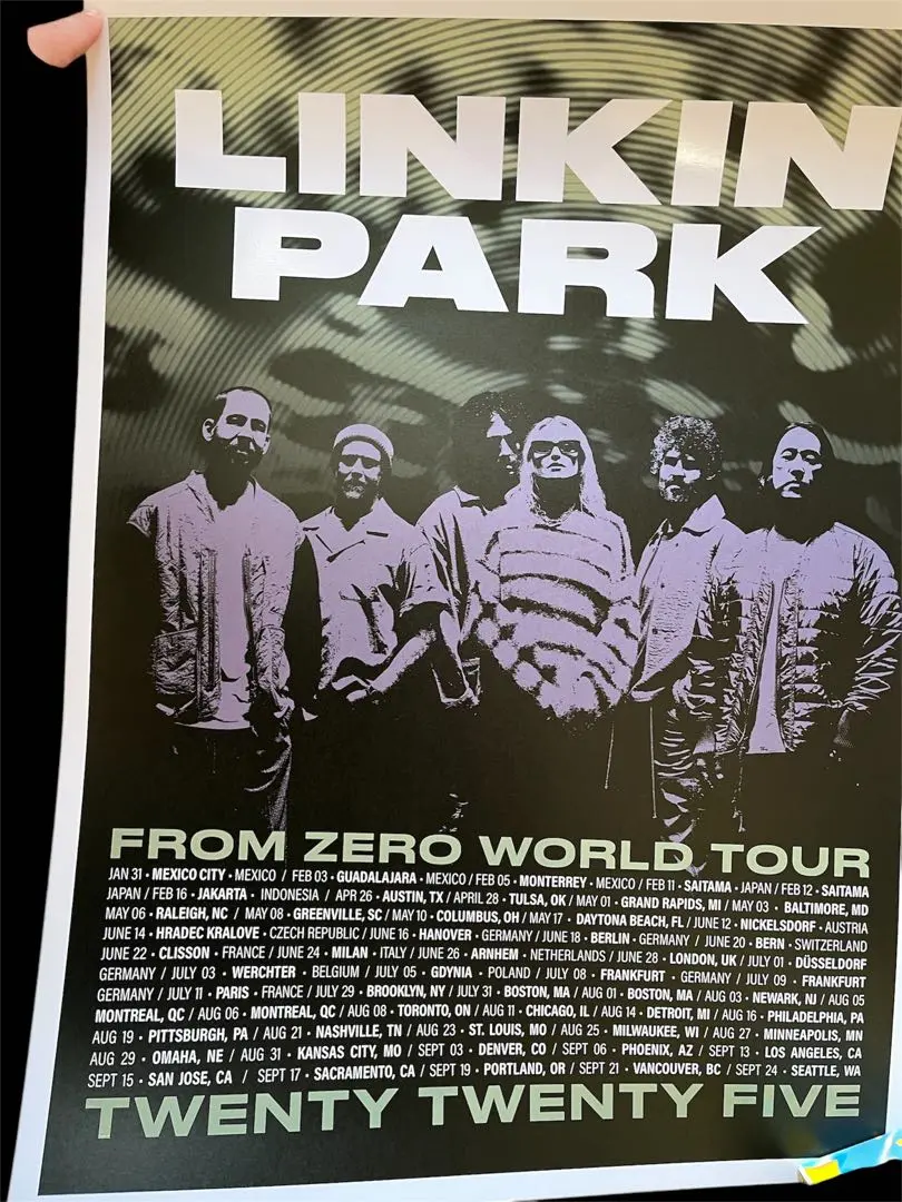 LINKIN PARK pop up ポスター リンキンパーク シリアル入り 2025年最新】linkinpark ポスターの人気アイテム - メルカリ