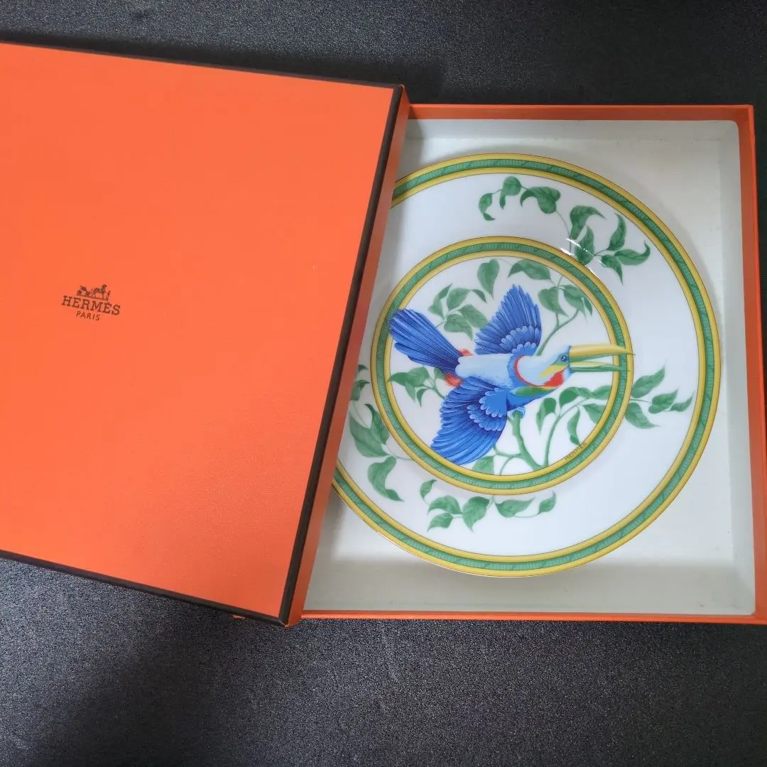 エルメス トゥカン ディナープレー 中古24.5cm