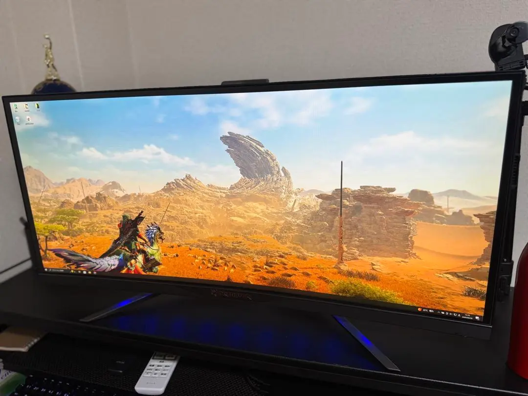 Acer PredatorX34 湾曲ゲーミングモニター34インチ／ エイサー、有機ELや湾曲パネルを採用した34型ゲーミングモニター