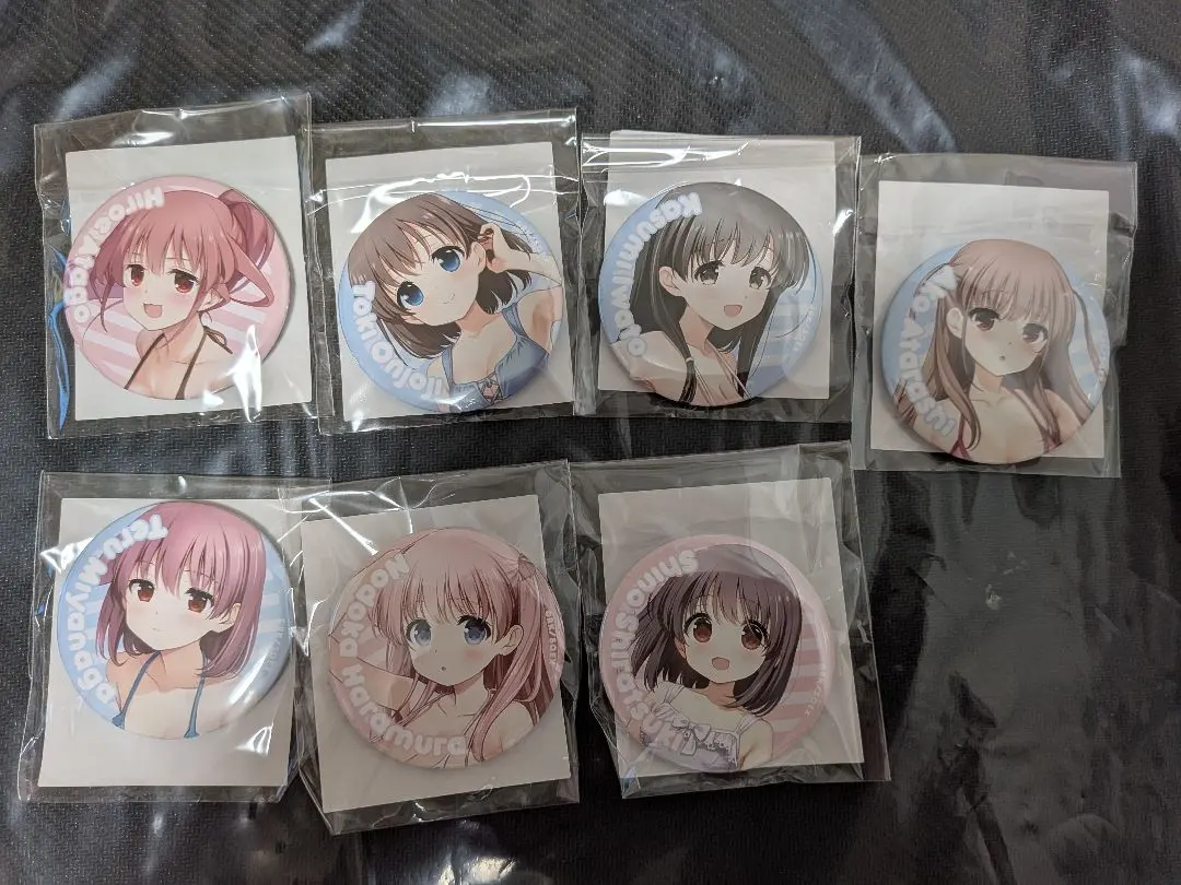 Thumbnail of Saki Online Lottery Can Badges - Set of 7