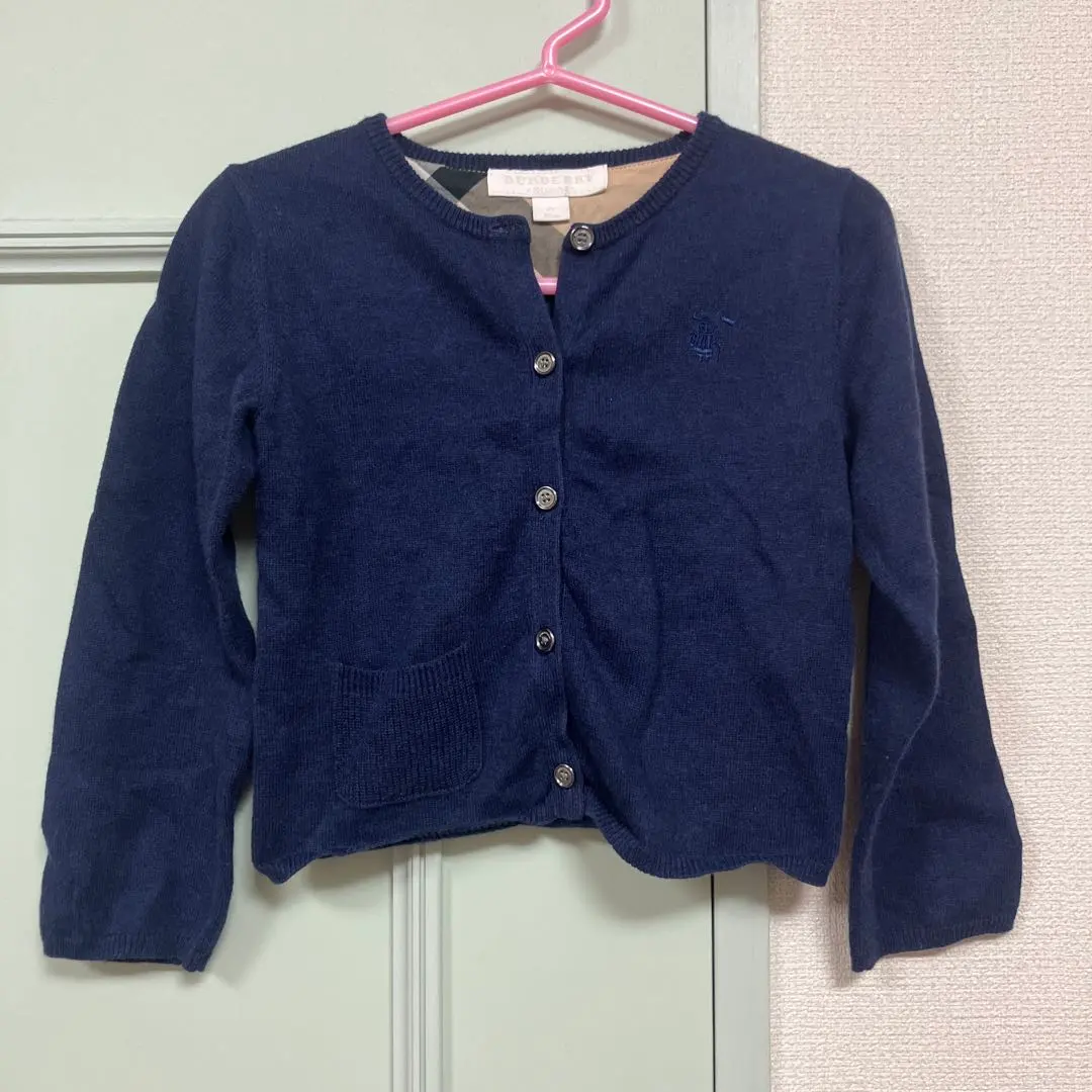 Thumbnail of Burberry Cardigan 2Y 92cm Navy