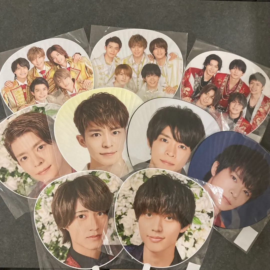 Thumbnail of King & Prince uchiwa (paper fans) - bulk sale