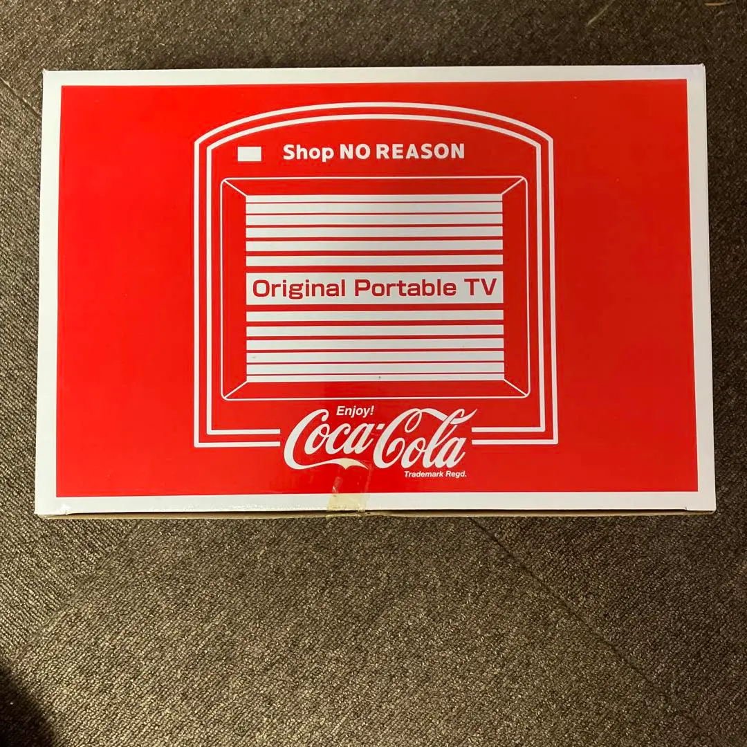 Coca-Cola ポータブルテレビ レトロデザイン Yahoo!オークション - レトロ コカコーラ ポータブルテレビ