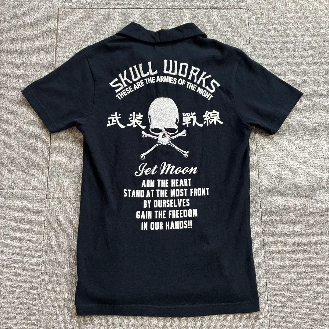 SKULL WORKS クローズ WORST コラボ ポロシャツ M 2枚セット 2025年最新】スカルワークス ポロシャツ skullの人気アイテム