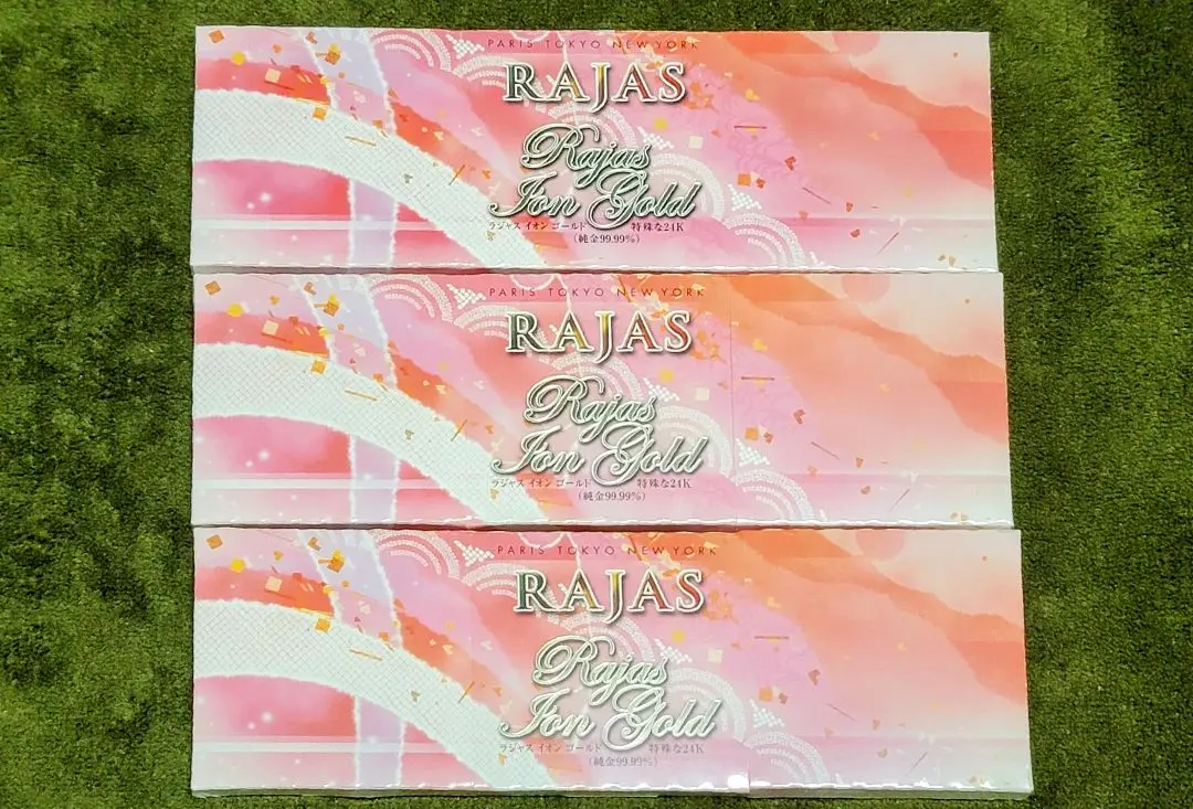 【RAJAS】純金箔 イオンゴールド3箱 24K純金99.99% No03 RAJAS】純金箔 イオンゴールド3箱 24K純金99.99% No03